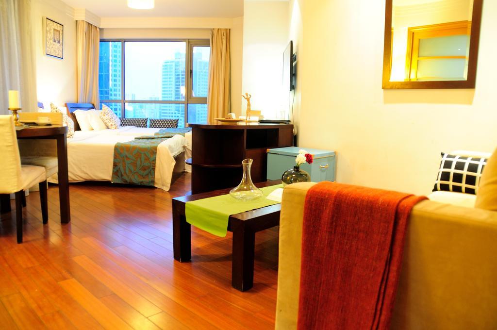I Shangju Service Apartment Shanghai Exteriör bild