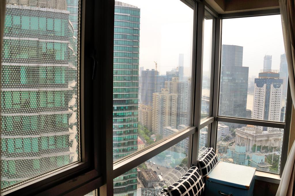 I Shangju Service Apartment Shanghai Exteriör bild