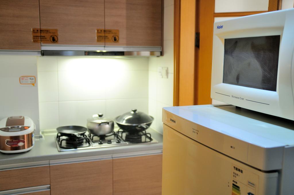 I Shangju Service Apartment Shanghai Exteriör bild