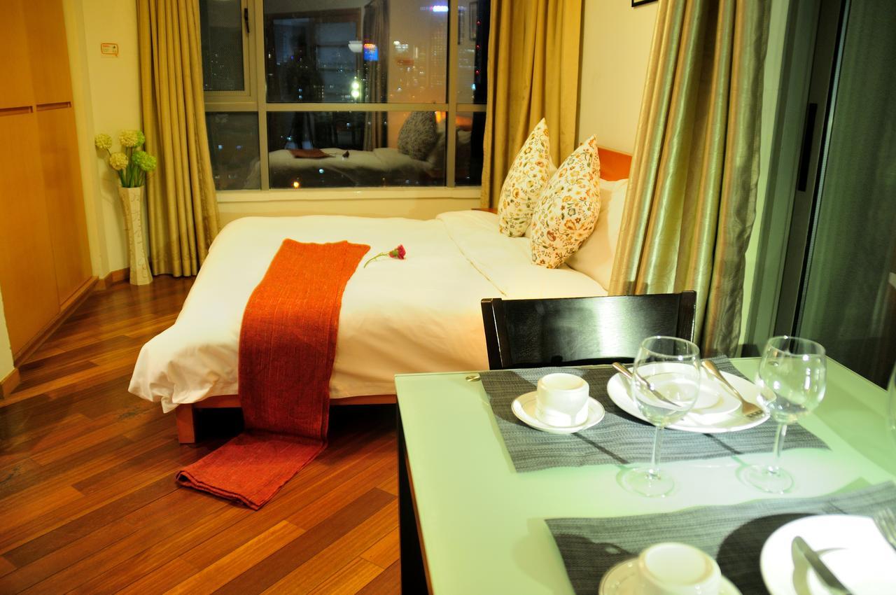 I Shangju Service Apartment Shanghai Exteriör bild