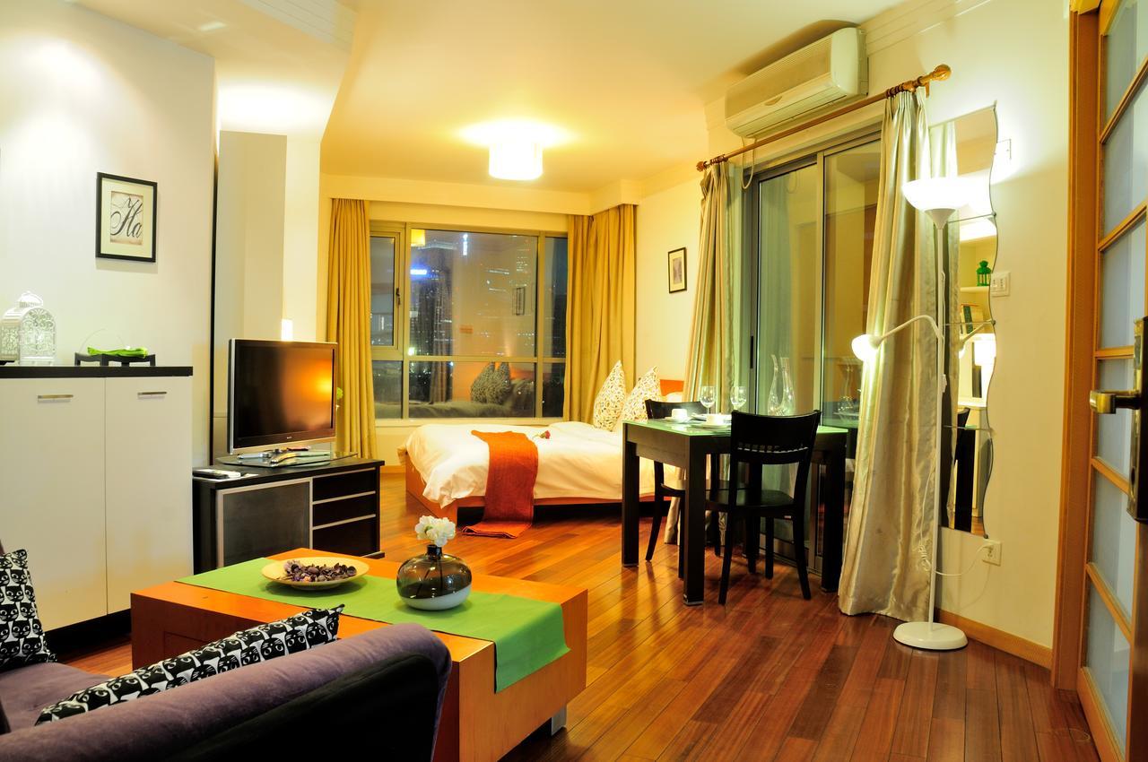 I Shangju Service Apartment Shanghai Exteriör bild