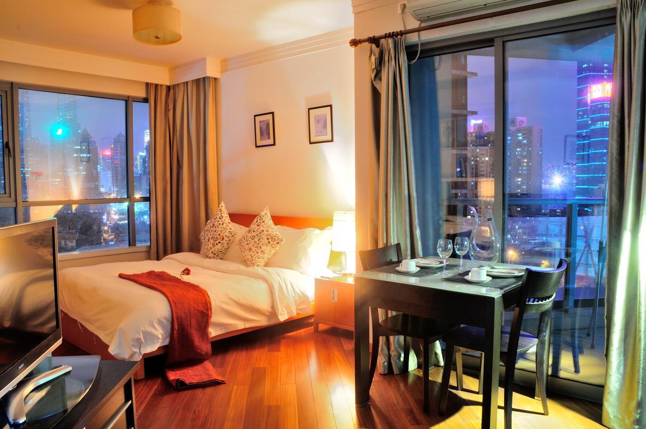 I Shangju Service Apartment Shanghai Exteriör bild